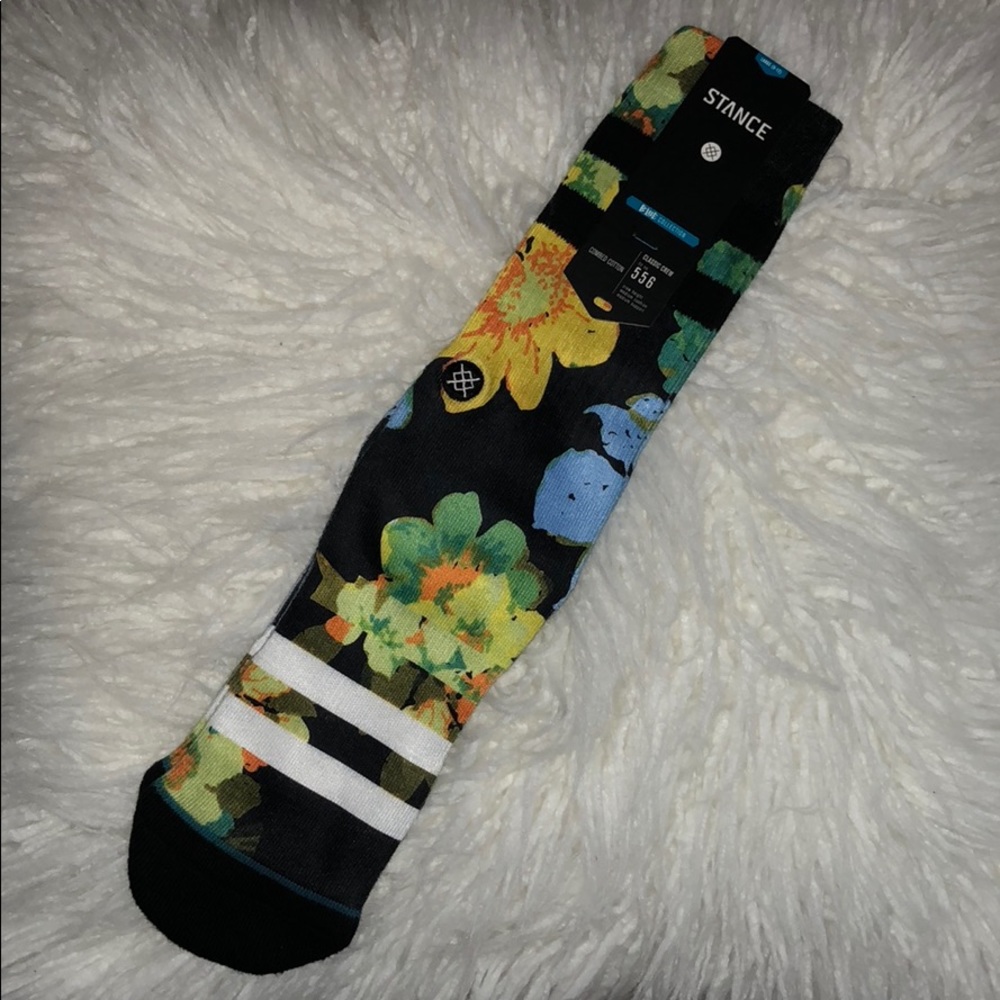 Classic crew Stance socks.